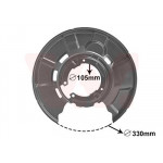 Захист диска гальмівного (заднього) (L) BMW 3 (E90) 04-11 