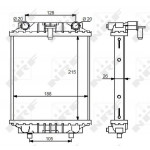 Радіатор охолодження Audi A1/A3/Seat Leon/Skoda Superb/VW Golf/Passat 2.0 12- 
