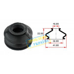 Пильник опори кульової рульового наконечника (універсальний) (16х33x21) 