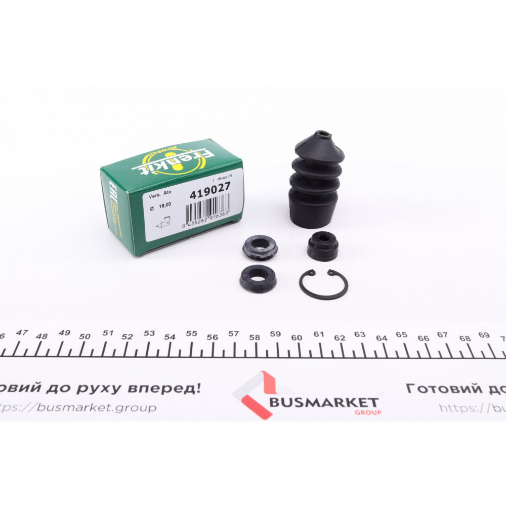 Ремкомплект циліндра зчеплення (головного) VW Golf II/Passat 85-93 (d=19mm) (Ate)