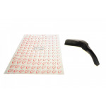 Бризковик (задній) (R) Ford Transit V184 00- 