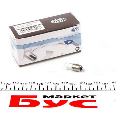 Автолампа T4W 24V 4W BA9s Standard 24V