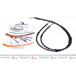 Трос ручника Opel Astra G 1.2-2.2DTI (1592/1403mm) (к-кт) 