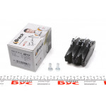 Колодки гальмівні (передні) VW Caddy II/Golf -04 (119x69.5x16.2) 