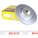 Диск гальмівний (передній) VW Caddy III 04- (312x25) PRO+ 