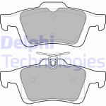 Колодки гальмівні (задні) Ford Connect/Focus II 02- (Continental) 