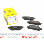 Колодки гальмівні (задні) Lexus RX 08-15/Toyota Prius 11- 