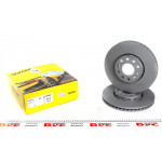 Диск гальмівний (передній) Skoda Superb/VW Passat (288x25) PRO+ 