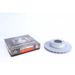 Диск гальмівний (задній) Porsche Panamera 09-16 (R) (330x28) (з покриттям) (з прорезом) (вентильований) 