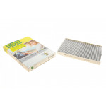 Фільтр салону VW Caddy II/Golf III/Skoda Octavia -10 (вугільний/антибактеріальний) 