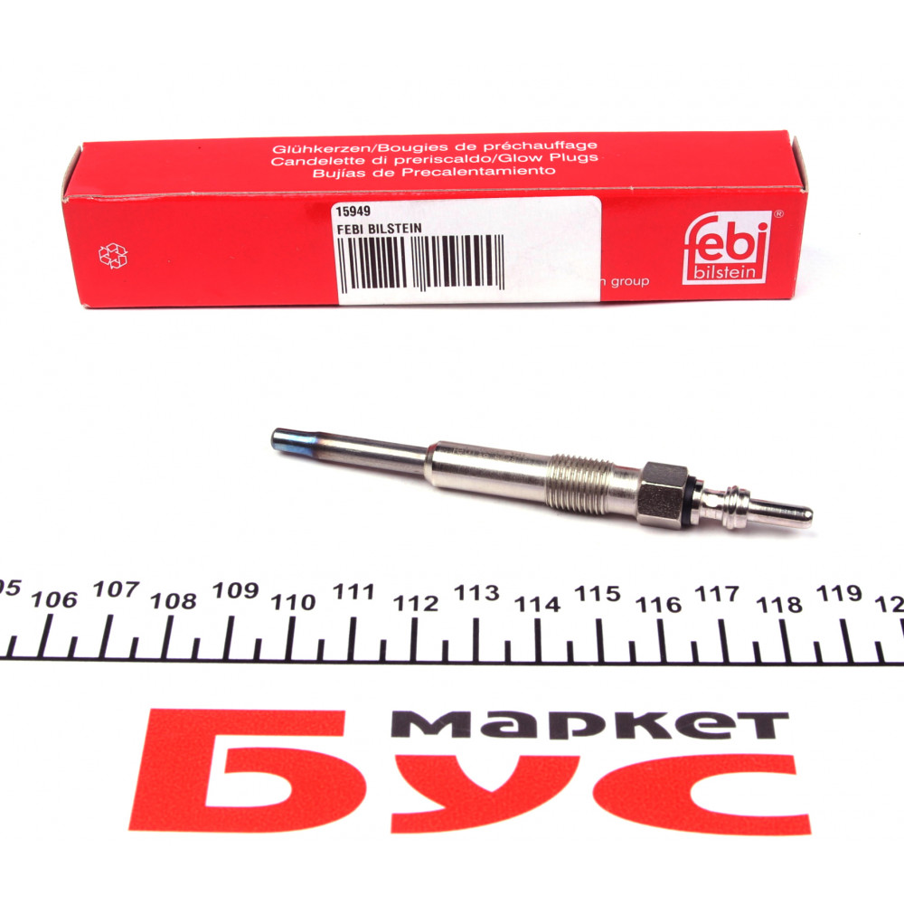 Свічка розжарювання VW T5 1.9/2.5TDI 03- (11V)