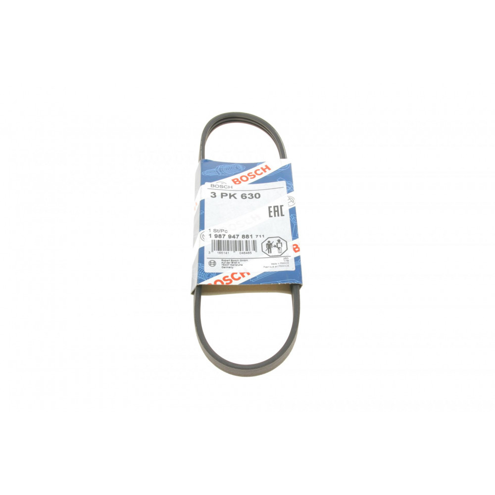 Ремінь генератора Toyota Avensis/Carina/Celica/Corolla 1.6 -01 (3PK630)