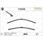 Щітки склоочисника (650/650 мм) VW Touareg/Porsche Cayenne 02-10 