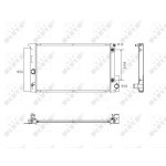 Радіатор охолодження Toyota Corolla 1.6 06-14 