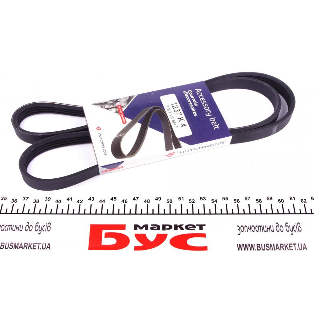 Ремінь генератора Renault Clio/Kangoo 1.4i/1.6 98-03 (4PK1237)