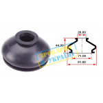 Пильник опори кульової рульового наконечника (універсальний) (71х28x44) 