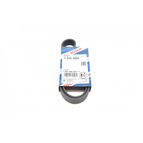 Ремінь генератора Renault Clio 1.2 16V 05-14 (7PK880)
