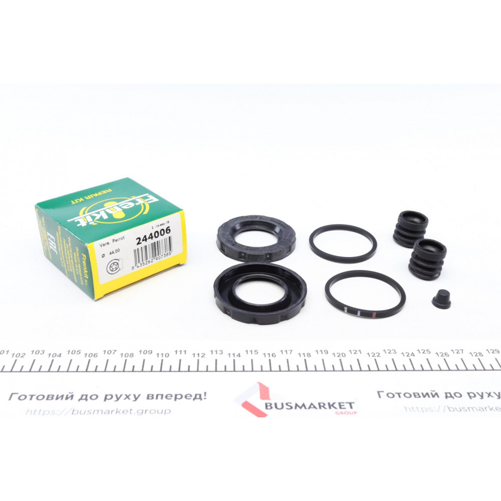 Ремкомплект супорта (переднього/заднього) VW LT 28-35 II/Sprinter 95-06 (d=44mm) (Perrot)