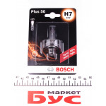 Автолампа H7 12V 55W PX26d Plus 50 