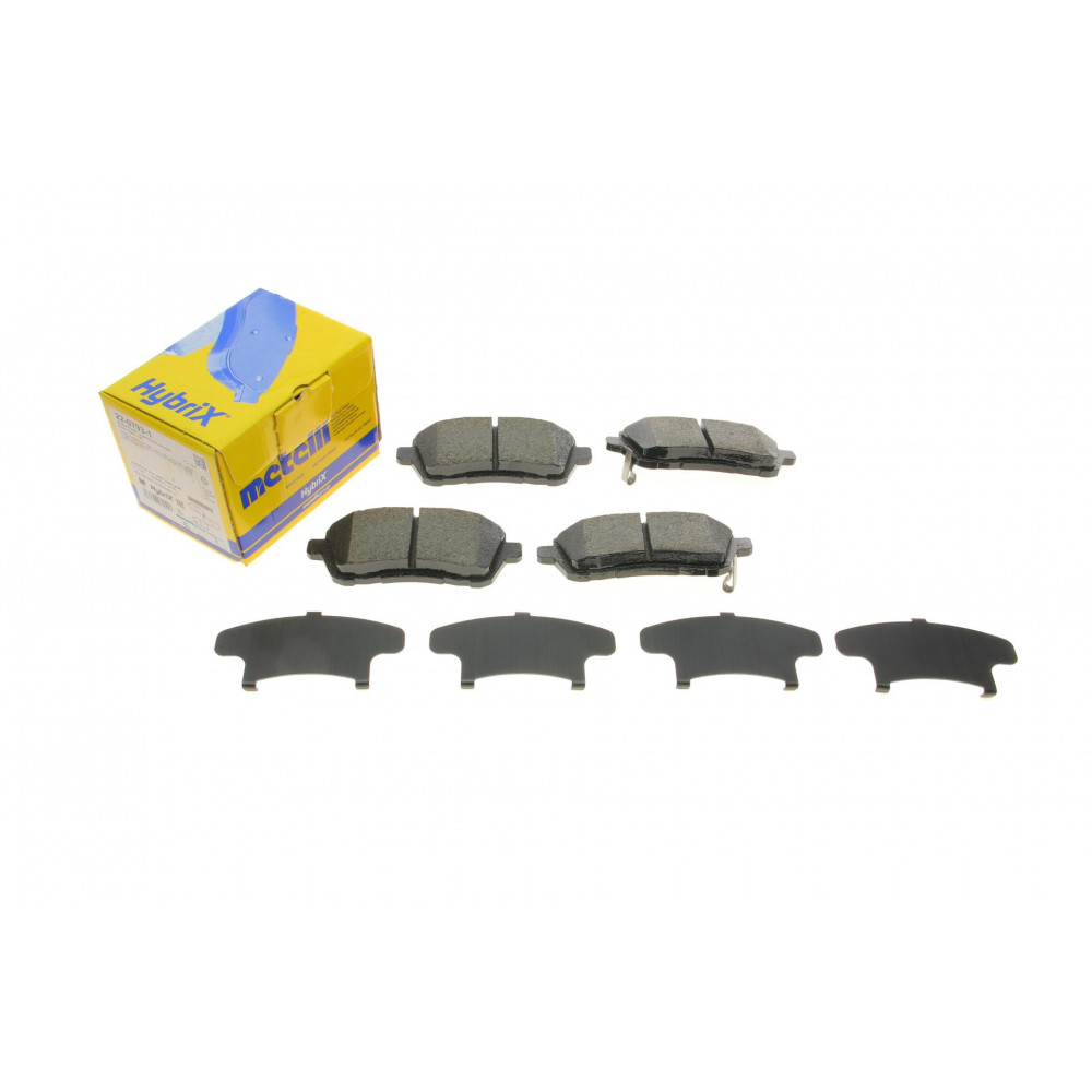 Колодки гальмівні (передні) Ford Fiesta VI 08-/Mazda 2 07-15/Subaru Justy 07-