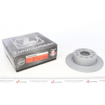 Диск гальмівний (задній) Skoda Octavia III 17- (253x10) (з покриттям) (повний) 