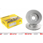 Диск гальмівний (передній) Citroen Nemo/Peugeot Bipper 08- (257x22) PRO 