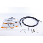 Трос ручника (задній) Ford Connect 02- (+ABS) (висока база) (дисковий гальма) 