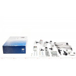 Комплект важелів підвіски (передньої) Audi A4 94-01/A6 97-05/VW Passat 96-00 (товстий палец/повний) 