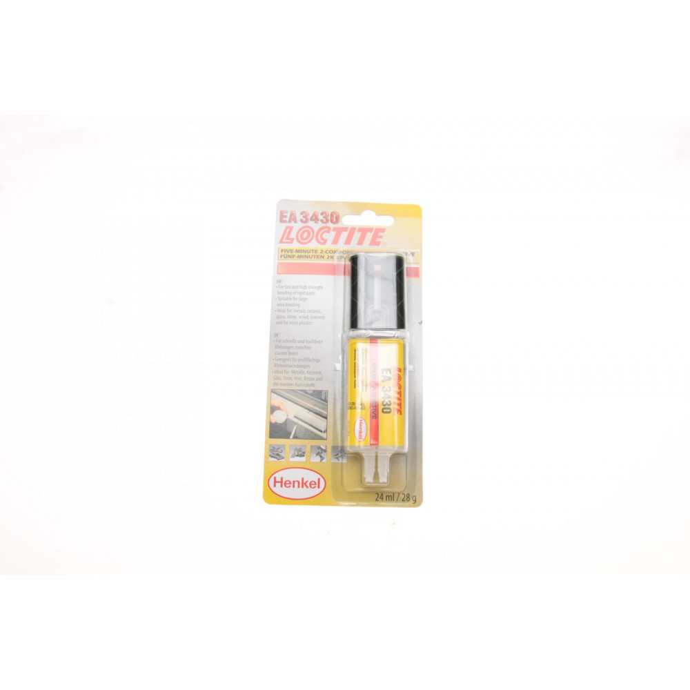 LOCTITE EA 3430 BC 24ML EN/DE клей двокомпонентний універсальний