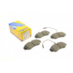 Колодки гальмівні (передні) Citroen Jumper 94-/Fiat Ducato/Peugeot Boxer 94-02 R16 (+датчики) 