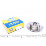 Диск гальмівний (задній) Renault Scenic/Megane 2.0dCi 05- (270x10) (з підшипником) 