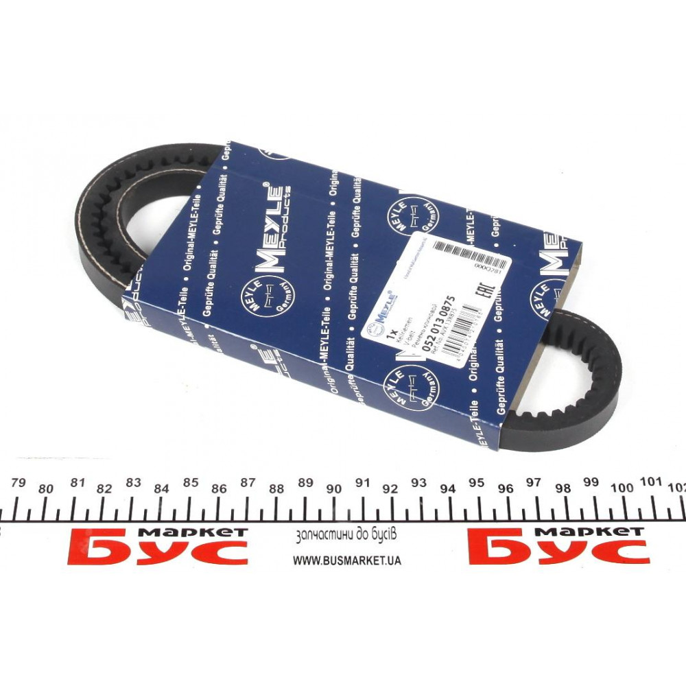Ремінь генератора Mazda 323 1.7D 86-89 (13x875)
