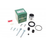 Ремкомплект супорта (переднього) Renault Megane 95- (d=57mm)(Lucas)(+ поршень/направляюча)SuperKit 