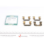 Планка супорта (переднього) прижимна (к-кт) Kia Rio III 11- (Mando) 