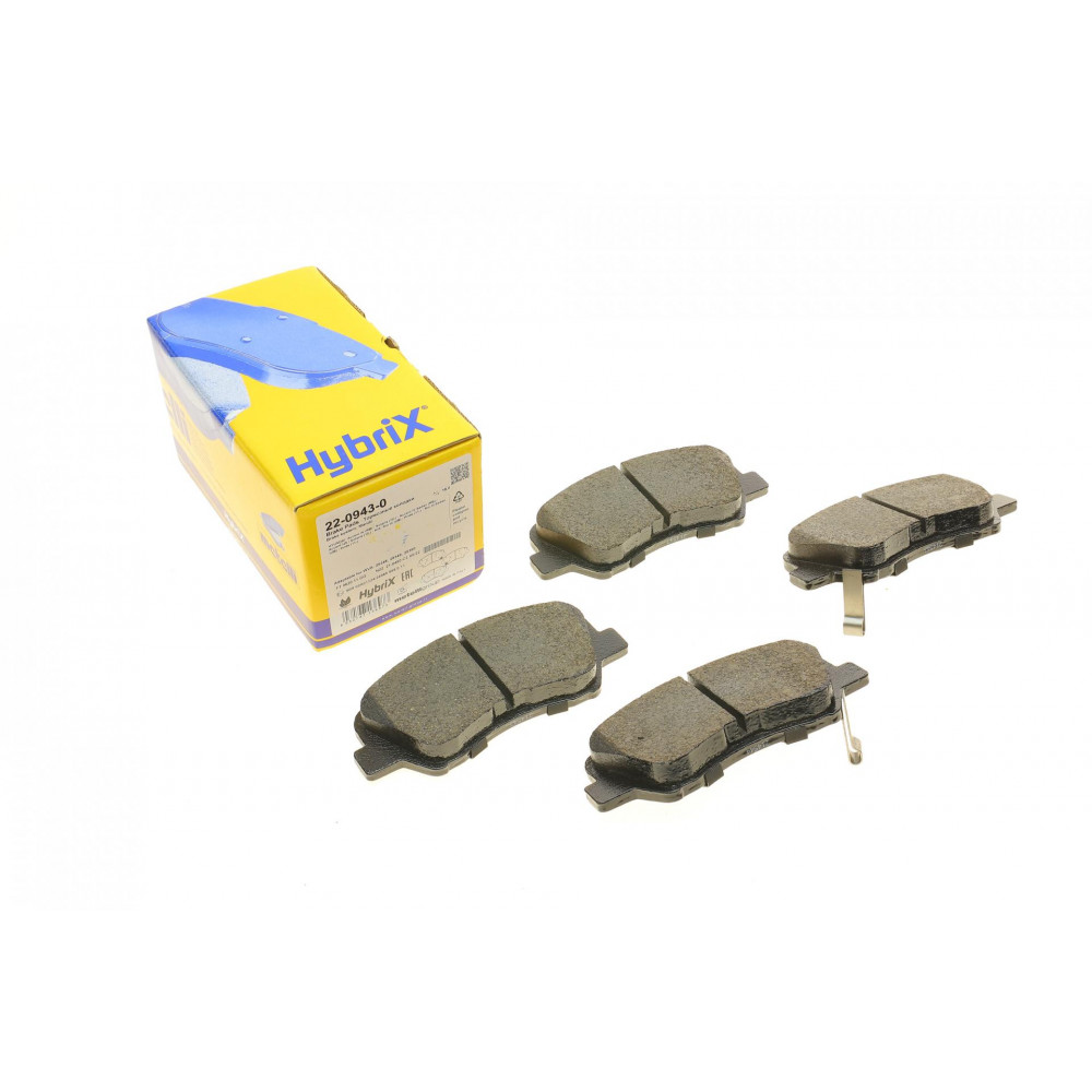 Колодки гальмівні (передні) Hyundai Accent IV 10-/ i20 14-/Solaris 17-/Kia Rio III 11-