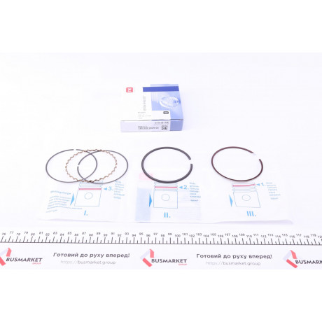 Кільця поршневі Renault 19/Volvo 440/480 1.8 85-95 (81.00mm/STD) (1.75-2.0-3.0) = 8938280000