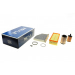 Комплект фільтрів VW Caddy III 1.9/2.0 TDI 04-10 (воздушний/масляний/паливний/салон вуліьн.) 