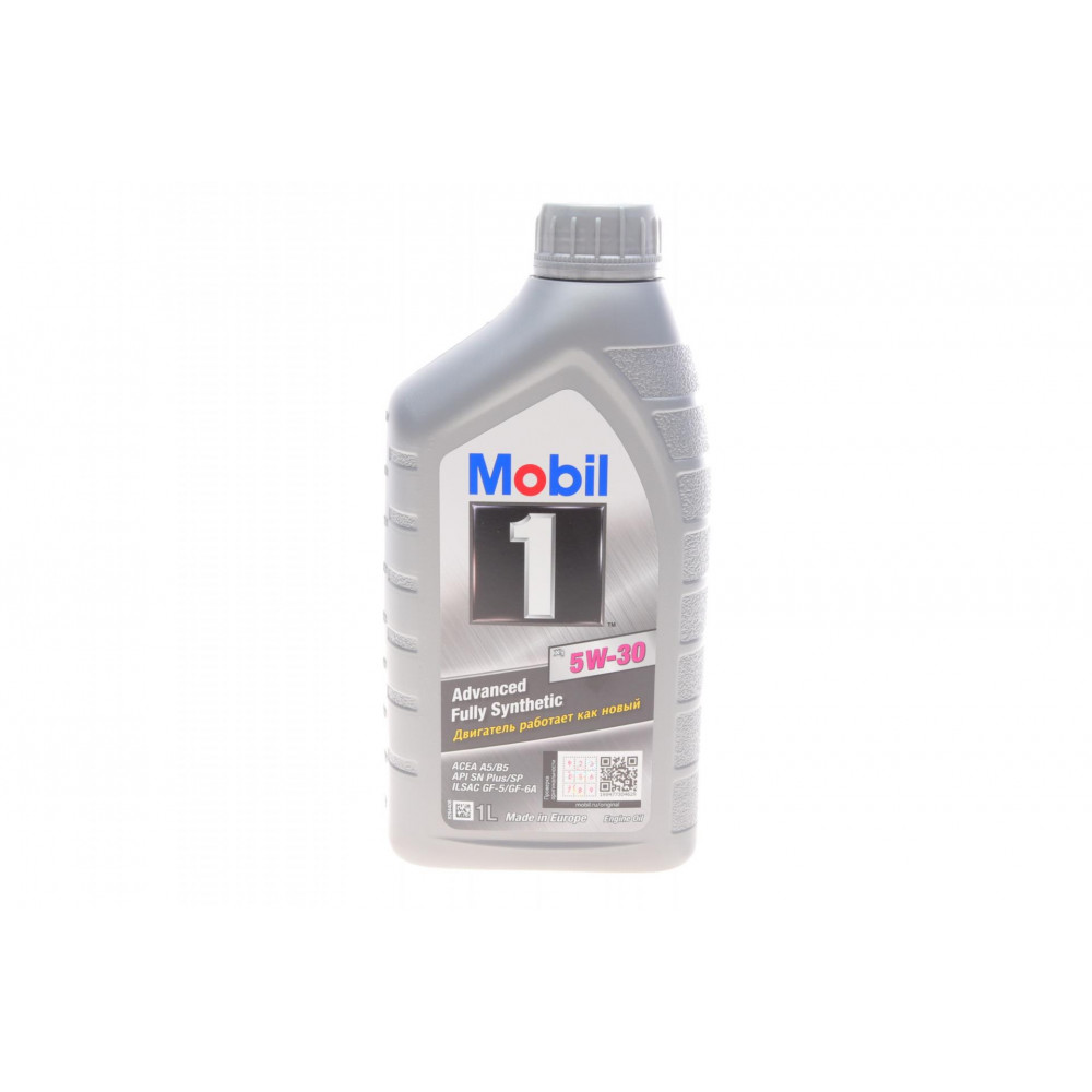 Олива 5W30 Mobil 1 (1L) (GM-dexos1 GEN2/FORD M2C 929-A/M2C 946-A/4718M/6094M/ILSAC GF-5/ILSAC GF-6)