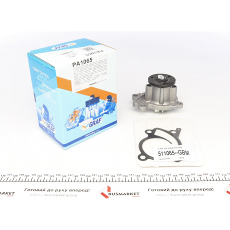 Помпа води Renault Clio/Scenic/Megane/Kangoo/Nissan Qashqai/Juke 0.9-1.2-1.4TCe/1.6 09- (B/B)(8 лоп)