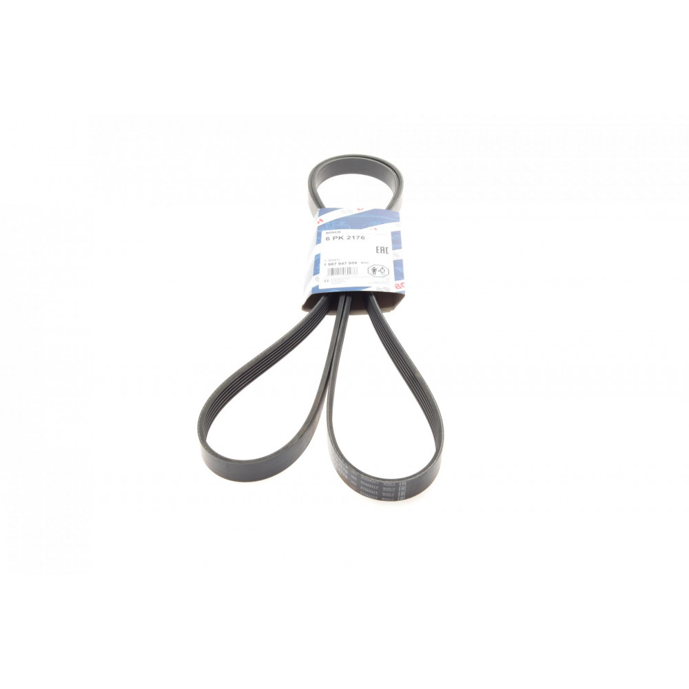 Ремінь генератора MB Vito OM611 (+AC) (6PK2176)