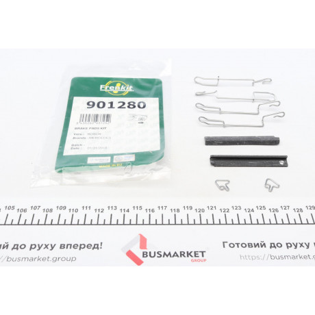 Планка супорта (заднього) прижимна (к-кт) MB Vito (W638) 96-03 (Bosch)