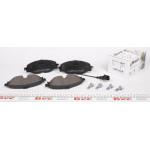 Колодки гальмівні (передні) Seat Leon/VW Golf VII 1.2TSI-2.0TDI 12- (з датчиком) 