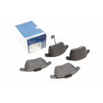 Комплект гальмівних колодок (передніх) VW Caddy 03- (з датчиком) 