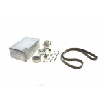 Комплект ГРМ + помпа VW T5/ Caddy/Crafter 1.6TDI-2.0TDI 09- (внутрішня помпа P662) 