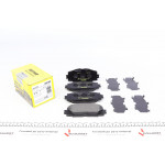 Колодки гальмівні (передні) Toyota Prius 08- (Akebono) 