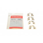 Планка супорта (заднього) прижимна (к-кт) Nissan Qashqai 07- (Akeb) 