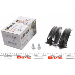 Колодки гальмівні (передні) Renault Trafic 1.6 dCi 14- 