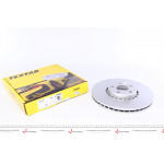 Диск гальмівний (передній) Volvo XC60 08- (328x30) PRO 