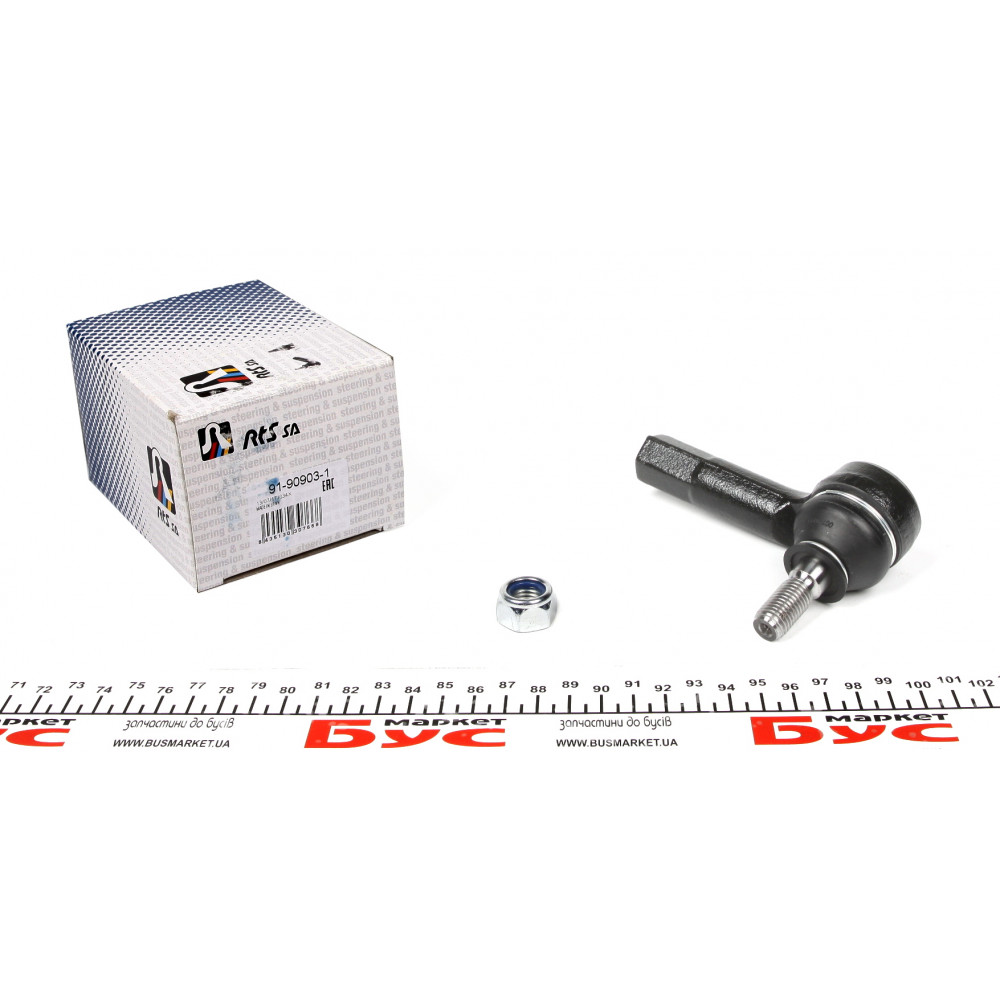 Наконечник тяги рульової (R) Seat Cordoba/Ibiza/Toledo 93-02/VW Caddy II/Polo 94-04