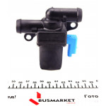 Кран пічки Fiat Ducato 2.3D/ Citroen Jumper/Peugeot Boxer 2.2 HDi 06- (без упаковки) 